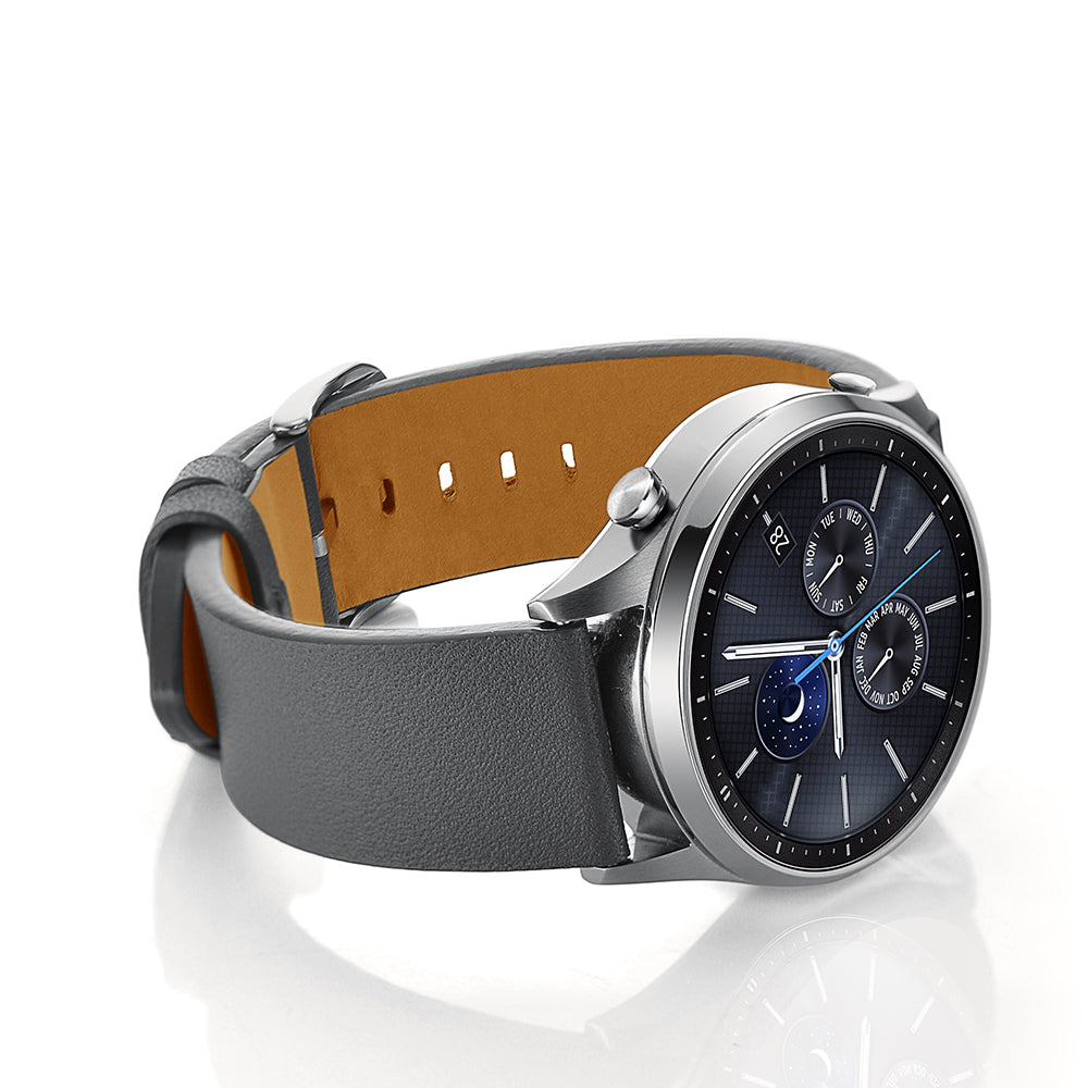 22mm Genuine Leather Smart Watch Band for Samsung Gear S3 Classic/Frontier