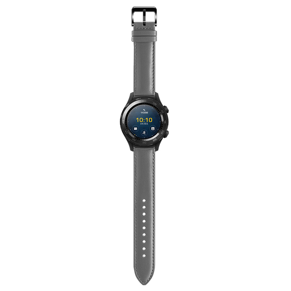 20mm Premium Genuine Leather Smart Watch Strap Replacement for Huawei Watch 2