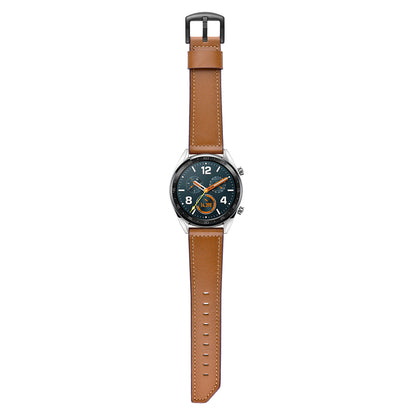 22mm Quality Genuine Leather Watch Strap Replacement for Huawei Watch GT / Watch 2 / Watch Magic