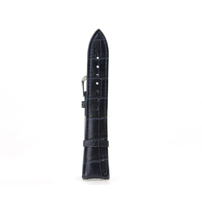 18mm Crocodile Leather Replacement Watch Band for Nokia Withings Steel HR 36mm Version