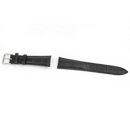 18mm Crocodile Leather Replacement Watch Band for Nokia Withings Steel HR 36mm Version