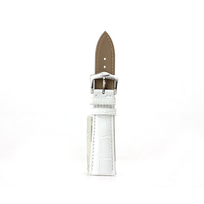 18mm Crocodile Leather Replacement Watch Band for Nokia Withings Steel HR 36mm Version