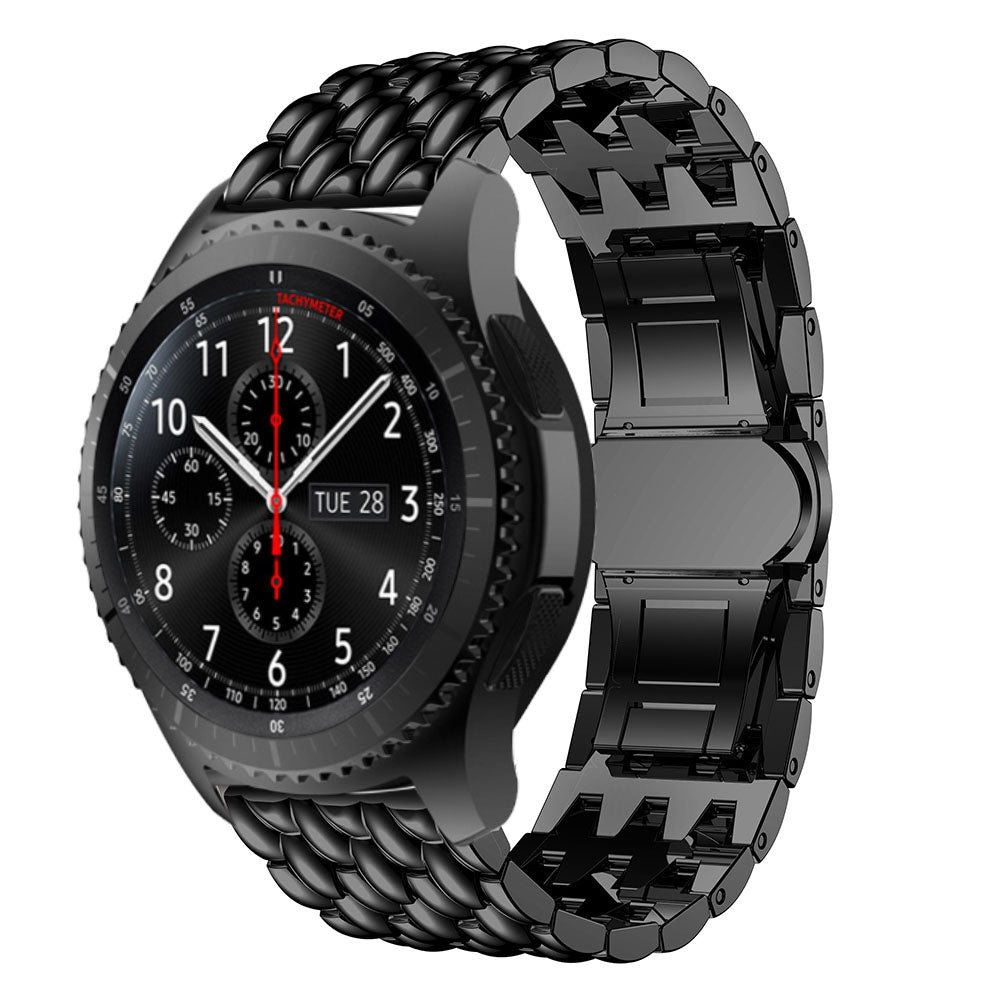 22mm Stainless Steel Dragon Skin Watch Band for Samsung Galaxy Watch 46mm/S3/S4