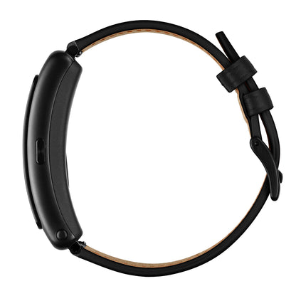 16mm Top Layer Cowhide Leather Watch Band Strap for Huawei TalkBand B3/B6