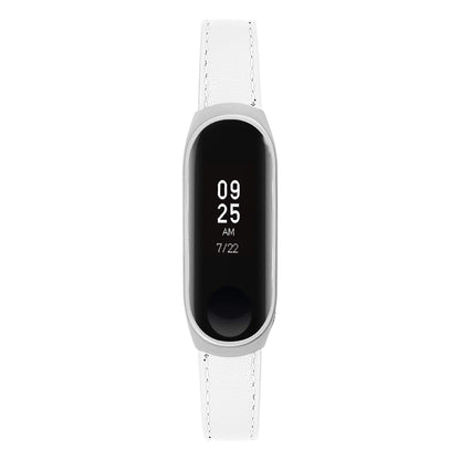 Quality Genuine Leather Watch Band Replacement for Xiaomi Mi Band 5