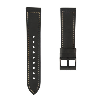 20mm Leather Coated TPU Watch Strap for Samsung Galaxy Watch Active1/2 / Galaxy Watch 42mm etc.