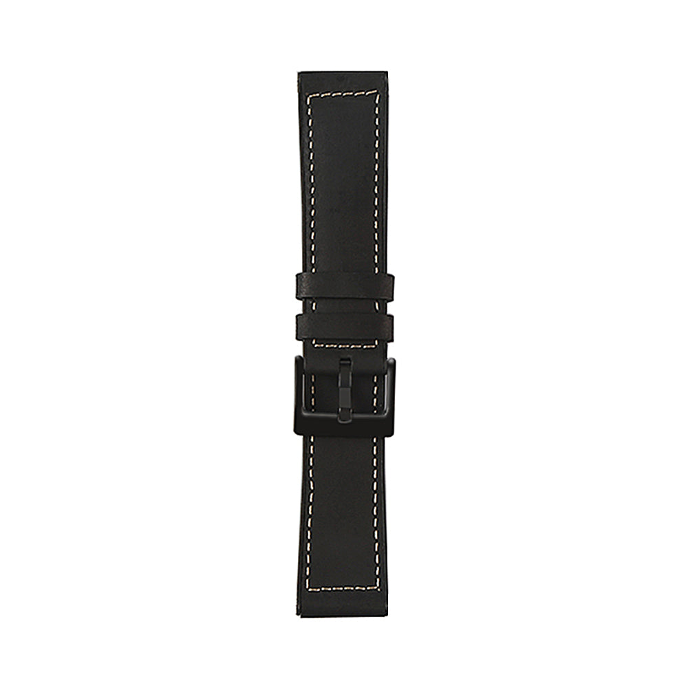 20mm Leather Coated TPU Watch Strap for Samsung Galaxy Watch Active1/2 / Galaxy Watch 42mm etc.