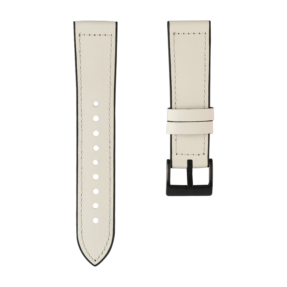 20mm Leather Coated TPU Watch Strap for Samsung Galaxy Watch Active1/2 / Galaxy Watch 42mm etc.