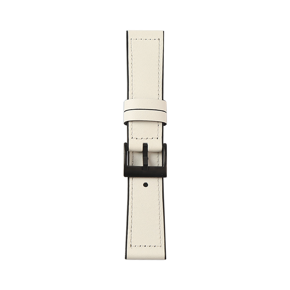 20mm Leather Coated TPU Watch Strap for Samsung Galaxy Watch Active1/2 / Galaxy Watch 42mm etc.