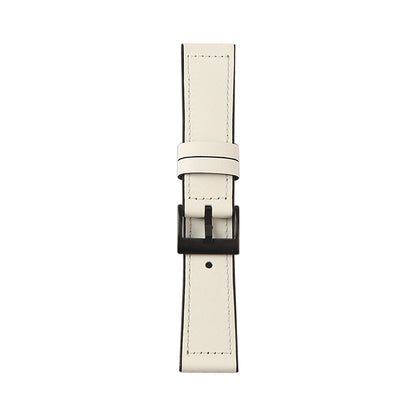 20mm Leather Coated TPU Watch Strap for Samsung Galaxy Watch Active1/2 / Galaxy Watch 42mm etc.