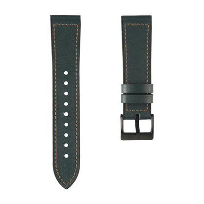 20mm Leather Coated TPU Watch Strap for Samsung Galaxy Watch Active1/2 / Galaxy Watch 42mm etc.
