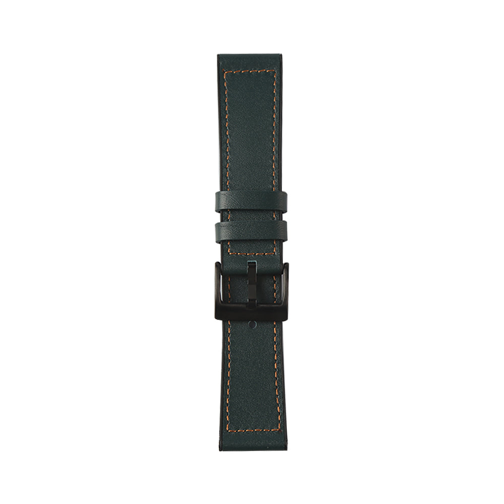 20mm Leather Coated TPU Watch Strap for Samsung Galaxy Watch Active1/2 / Galaxy Watch 42mm etc.