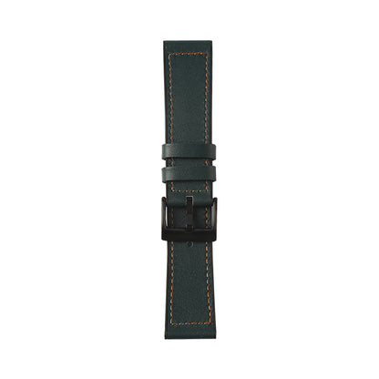 20mm Leather Coated TPU Watch Strap for Samsung Galaxy Watch Active1/2 / Galaxy Watch 42mm etc.