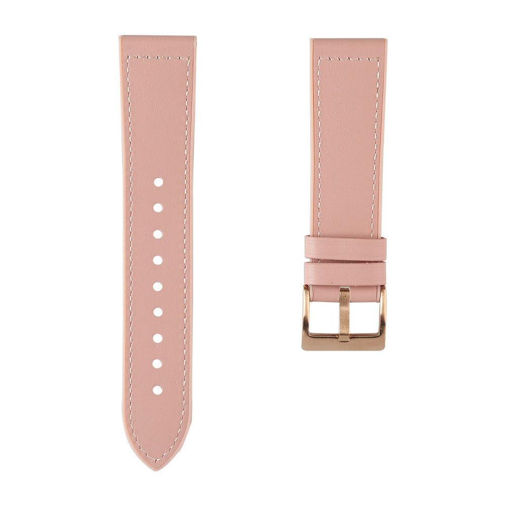 20mm Leather Coated TPU Watch Strap for Samsung Galaxy Watch Active1/2 / Galaxy Watch 42mm etc.