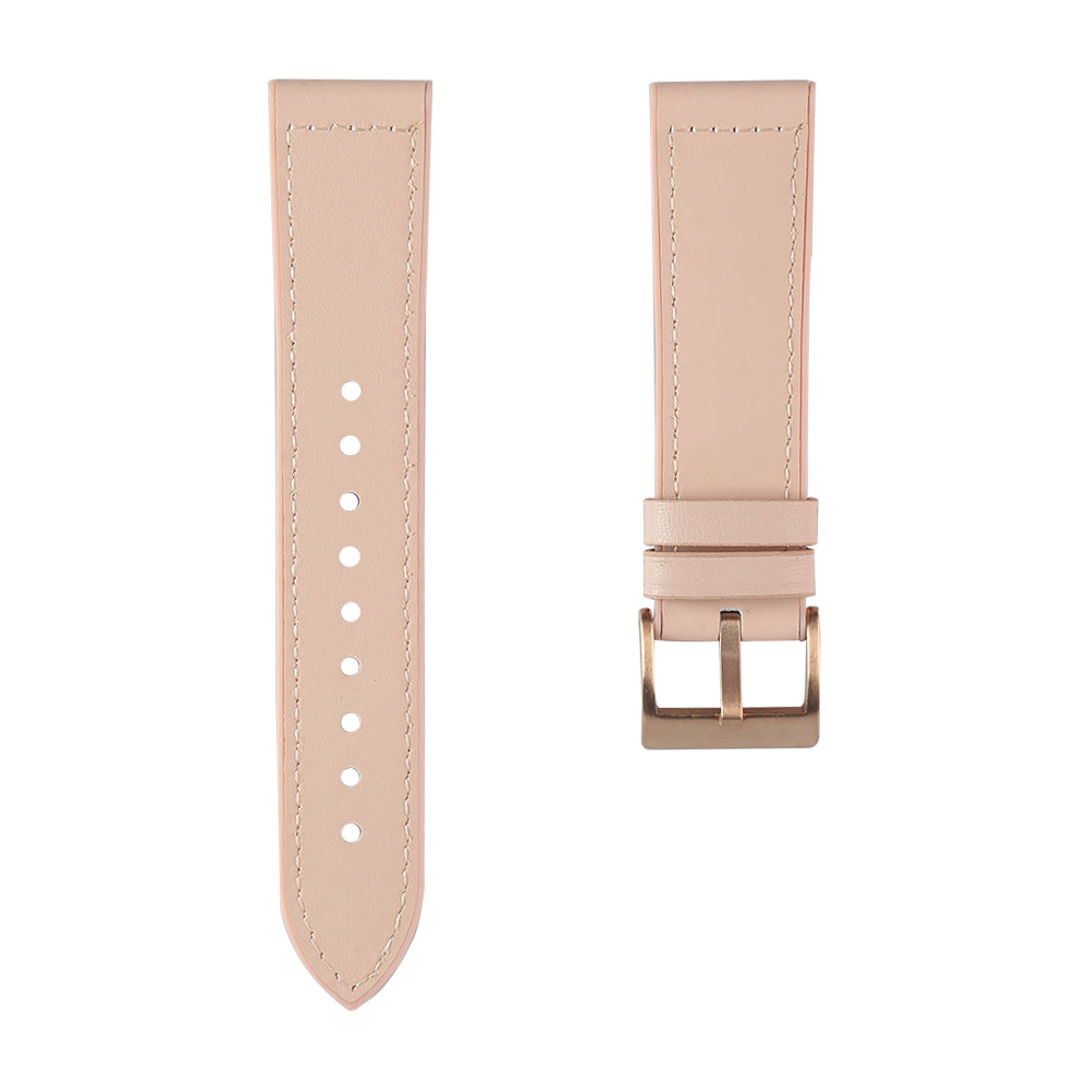 20mm Leather Coated TPU Watch Strap for Samsung Galaxy Watch Active1/2 / Galaxy Watch 42mm etc.
