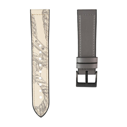 20mm Leather Coated TPU Watch Strap for Samsung Galaxy Watch Active1/2 / Galaxy Watch 42mm etc.