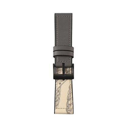 20mm Leather Coated TPU Watch Strap for Samsung Galaxy Watch Active1/2 / Galaxy Watch 42mm etc.