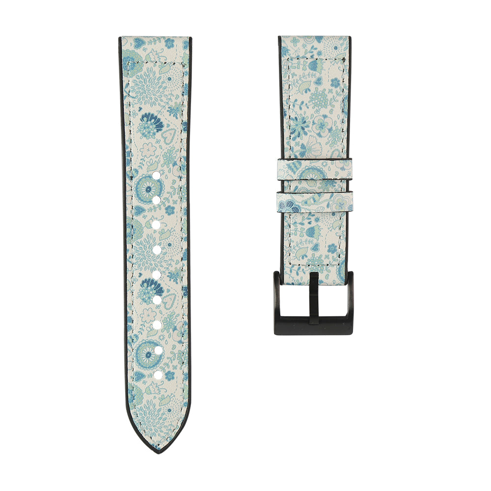 20mm Leather Coated TPU Watch Strap for Samsung Galaxy Watch Active1/2 / Galaxy Watch 42mm etc.