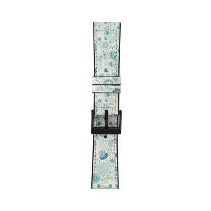 20mm Leather Coated TPU Watch Strap for Samsung Galaxy Watch Active1/2 / Galaxy Watch 42mm etc.