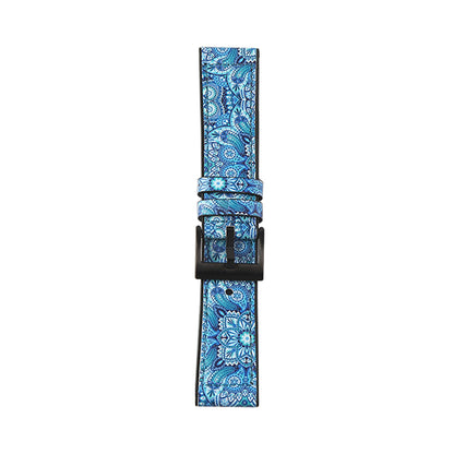 20mm Leather Coated TPU Watch Strap for Samsung Galaxy Watch Active1/2 / Galaxy Watch 42mm etc.