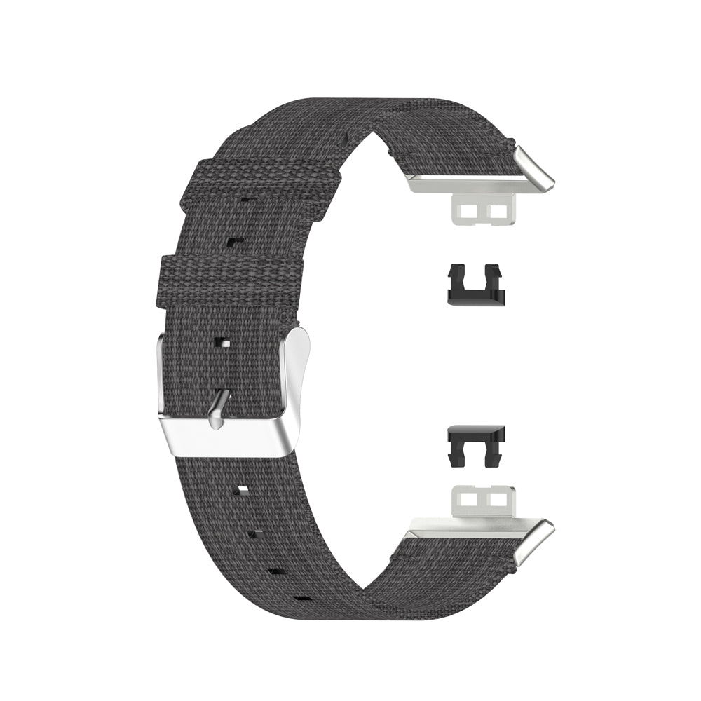 Braided Woven Nylon Watchband Strap Replacement for Huawei Watch Fit