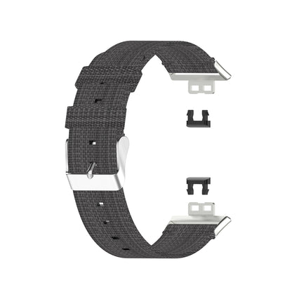 Braided Woven Nylon Watchband Strap Replacement for Huawei Watch Fit