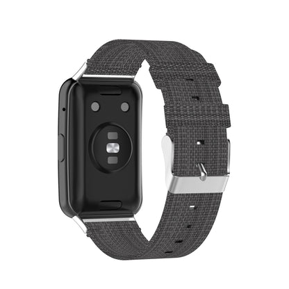 Braided Woven Nylon Watchband Strap Replacement for Huawei Watch Fit