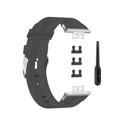 Braided Woven Nylon Watchband Strap Replacement for Huawei Watch Fit