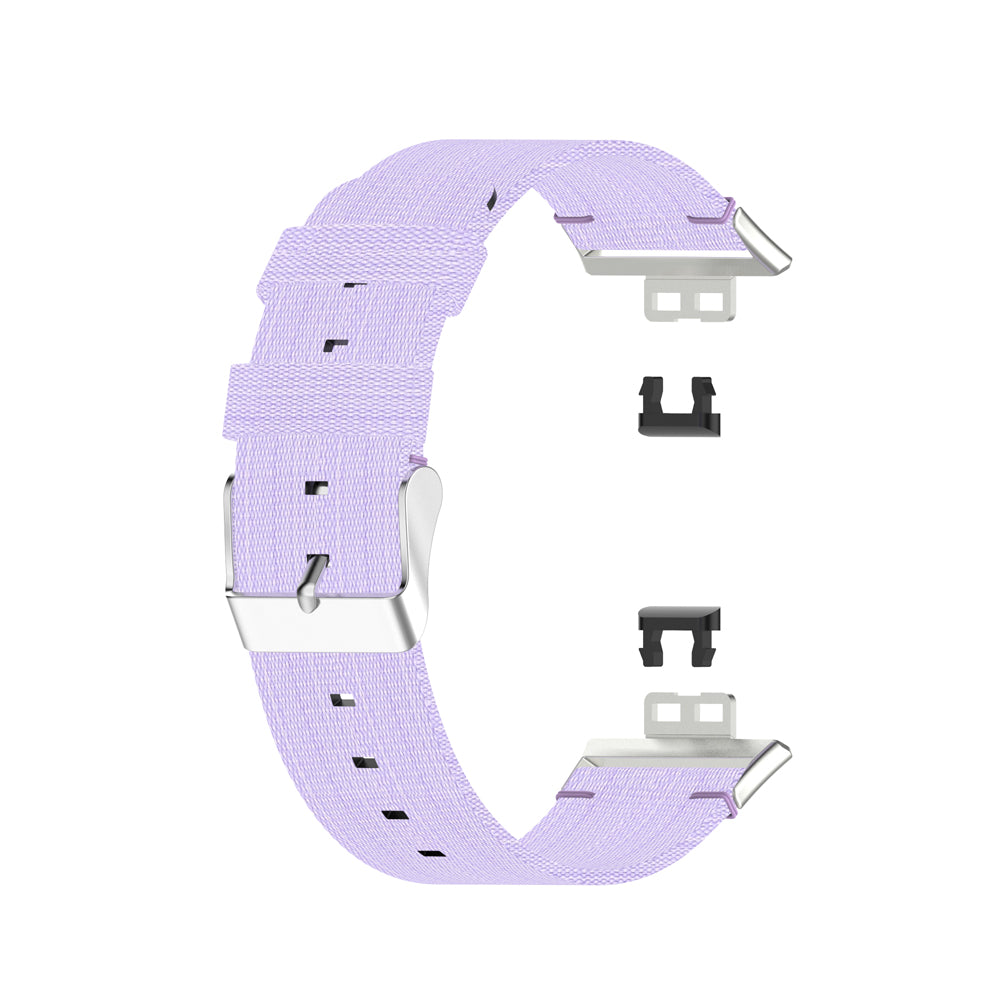 Braided Woven Nylon Watchband Strap Replacement for Huawei Watch Fit