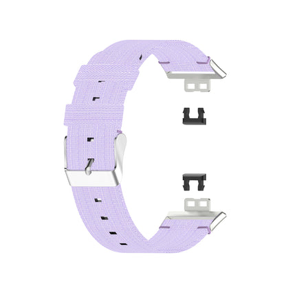 Braided Woven Nylon Watchband Strap Replacement for Huawei Watch Fit