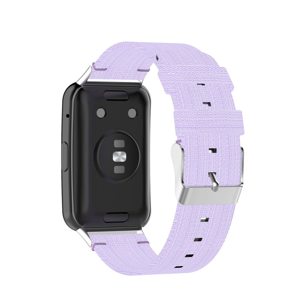 Braided Woven Nylon Watchband Strap Replacement for Huawei Watch Fit