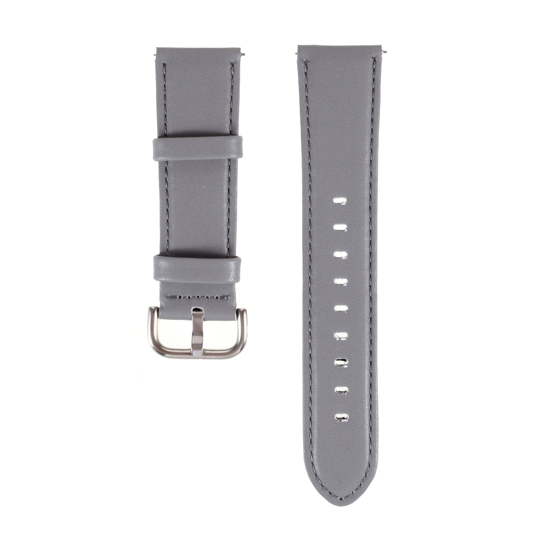 20mm Solid Color PU Leather Watch Band for Samsung Galaxy Watch 42mm Watch Strap Replacement