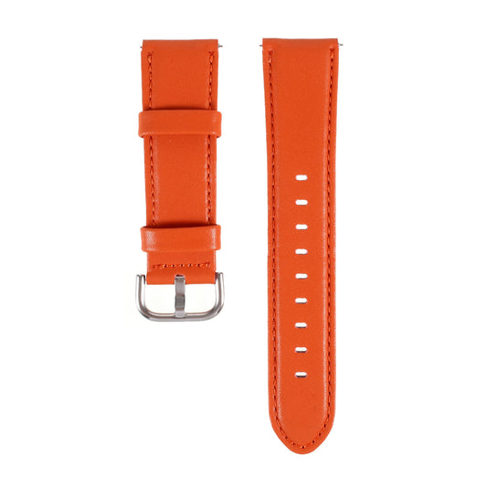 20mm Solid Color PU Leather Watch Band for Samsung Galaxy Watch 42mm Watch Strap Replacement