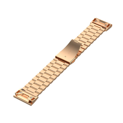 20mm Three Beads Stainless Steel Watch Band Replacement Watch Strap for Garmin Fenix 6S
