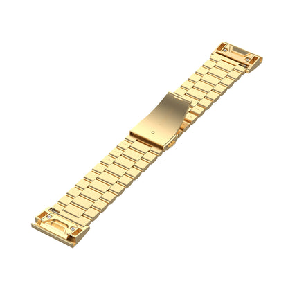 20mm Three Beads Stainless Steel Watch Band Replacement Watch Strap for Garmin Fenix 6S
