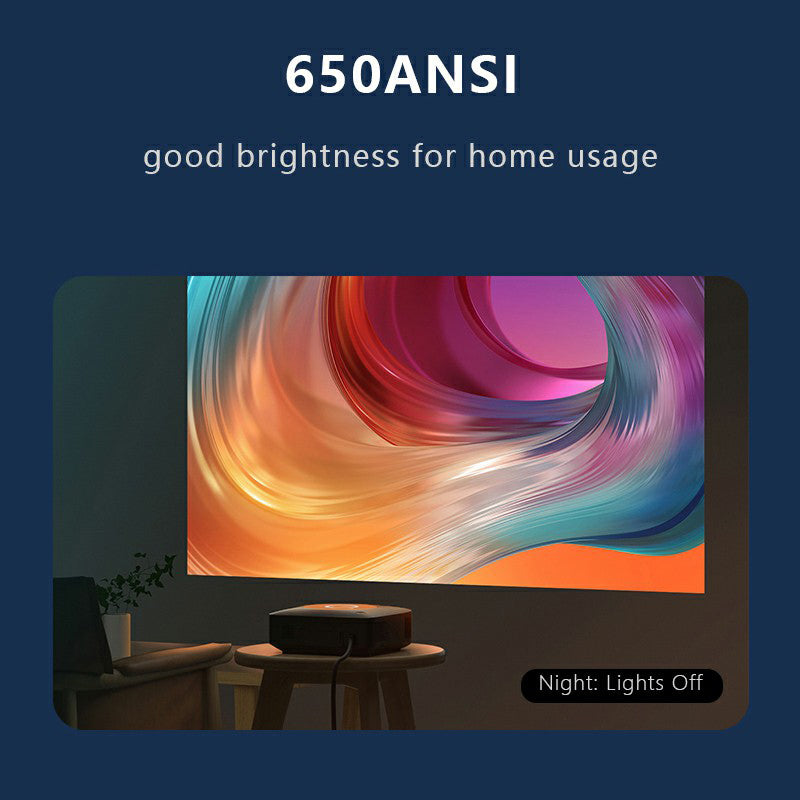 M20 Mini Projector 1080P Home Theater Keystone Correction Media Player Beamer Support  5.1 Stereo Sound