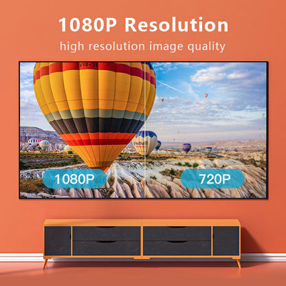 M20 Mini Projector 1080P Home Theater Keystone Correction Media Player Beamer Support  5.1 Stereo Sound