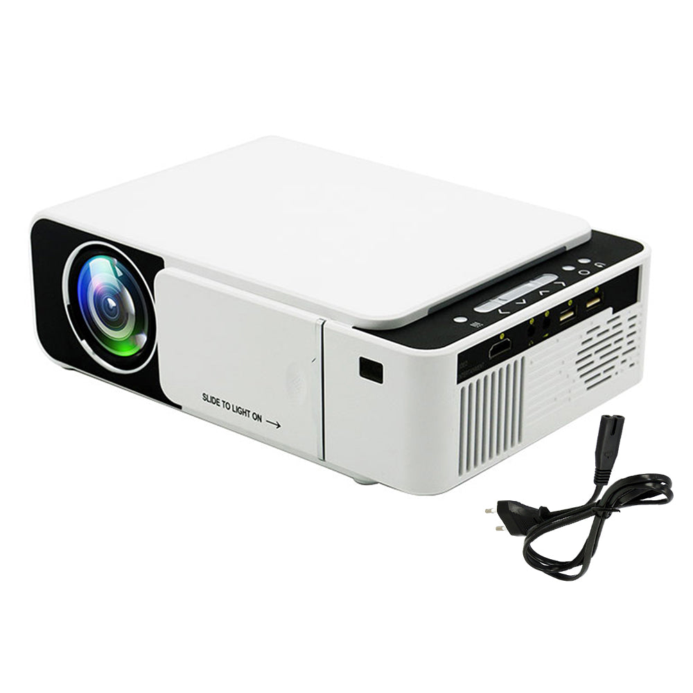 T5 Upgrade HD 1080P LED Video Projector Remote Control Office Home Theatre Device (CE Certificated)