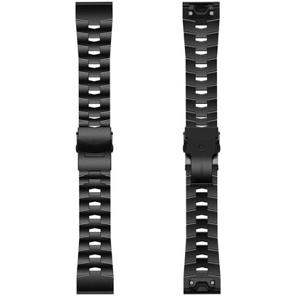 26mm Titanium Metal Quick Release Easy Fit Watch Band Replacement Strap for Garmin Fenix 6X / Fenix 3 / Fenix 3 HR / Fenix 5X