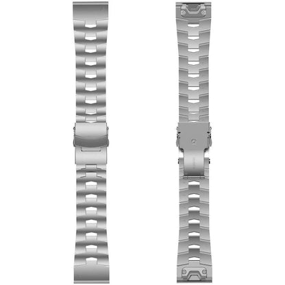 26mm Titanium Metal Quick Release Easy Fit Watch Band Replacement Strap for Garmin Fenix 6X / Fenix 3 / Fenix 3 HR / Fenix 5X