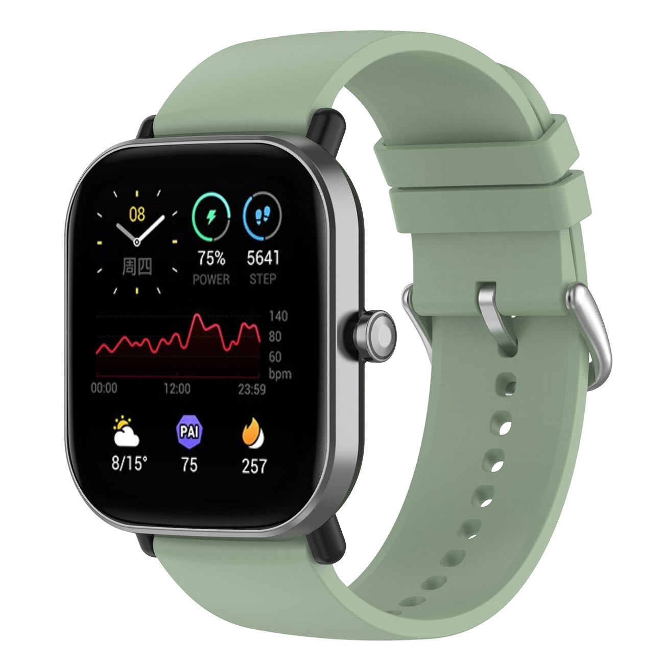 20mm Soft Silicone Smart Watch Band Replacement Adjustable Watch Straps for Huami Amazfit GTS 3