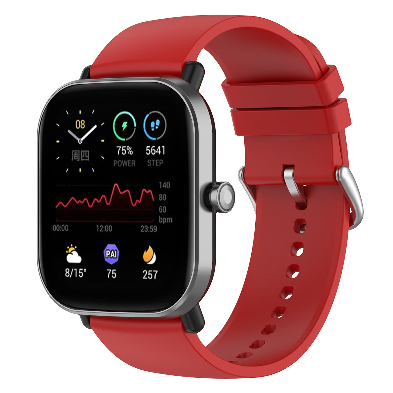 20mm Soft Silicone Smart Watch Band Replacement Adjustable Watch Straps for Huami Amazfit GTS 3