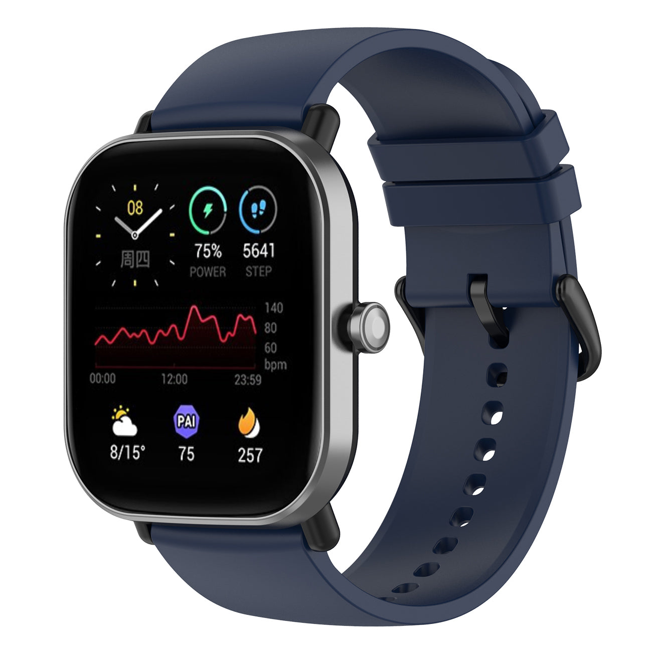 20mm Soft Silicone Smart Watch Band Replacement Adjustable Watch Straps for Huami Amazfit GTS 3