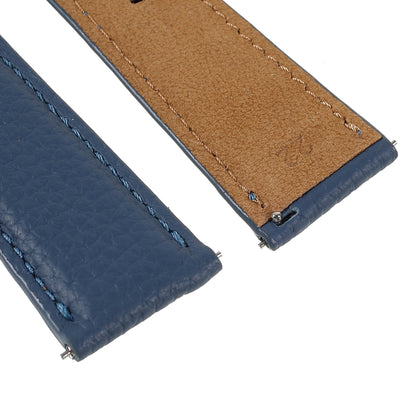 22mm Litchi Texture Genuine Leather Watch Band Adjustable Replacement Bracelet for Samsung Gear S3 Classic /Gear S3 Frontier/Galaxy Watch 46mm
