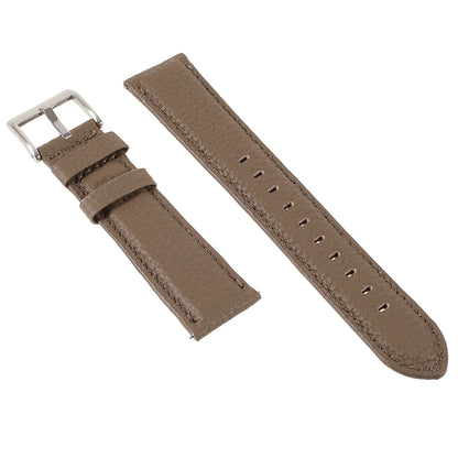 22mm Litchi Texture Genuine Leather Watch Band Adjustable Replacement Bracelet for Samsung Gear S3 Classic /Gear S3 Frontier/Galaxy Watch 46mm