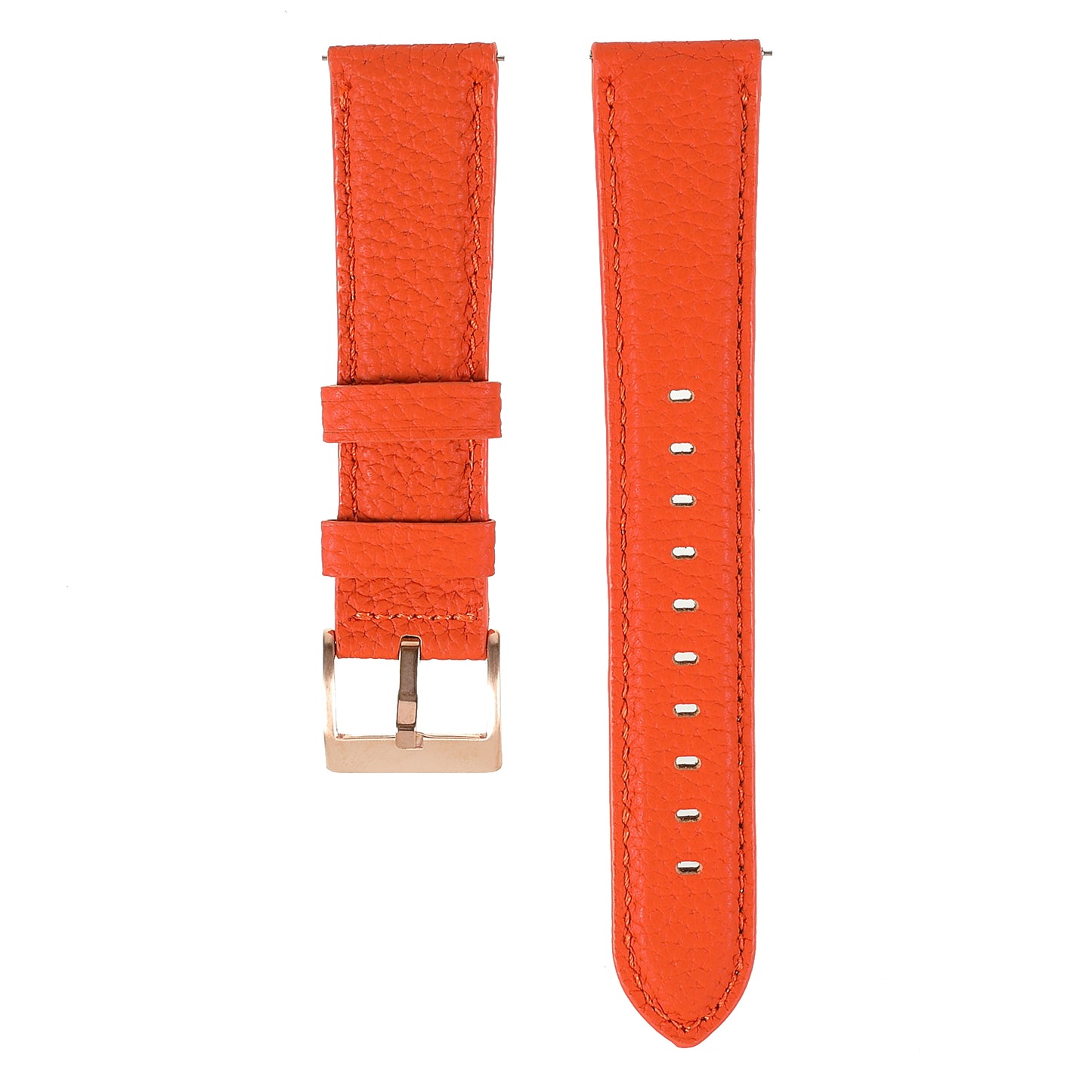22mm Litchi Texture Genuine Leather Watch Band Adjustable Replacement Bracelet for Samsung Gear S3 Classic /Gear S3 Frontier/Galaxy Watch 46mm