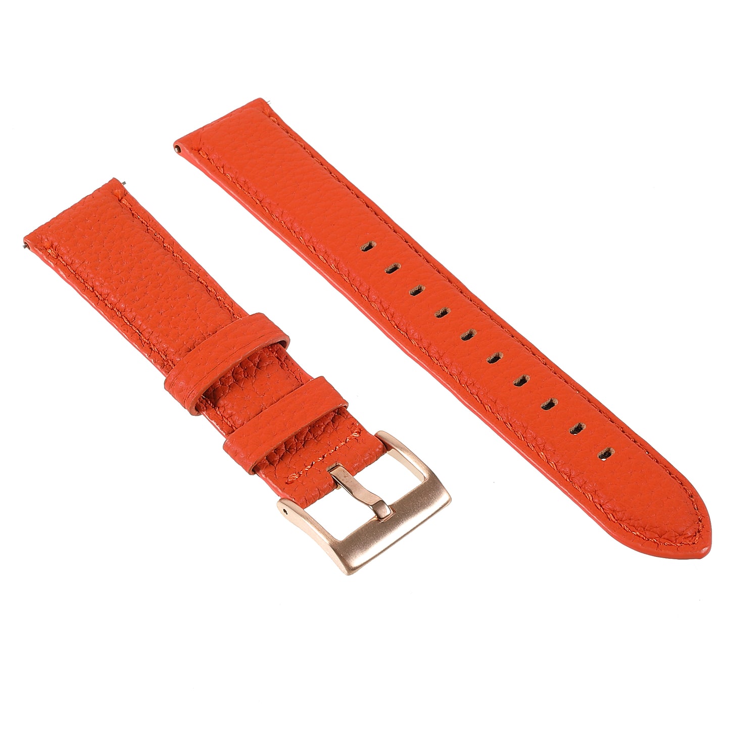 22mm Litchi Texture Genuine Leather Watch Band Adjustable Replacement Bracelet for Samsung Gear S3 Classic /Gear S3 Frontier/Galaxy Watch 46mm