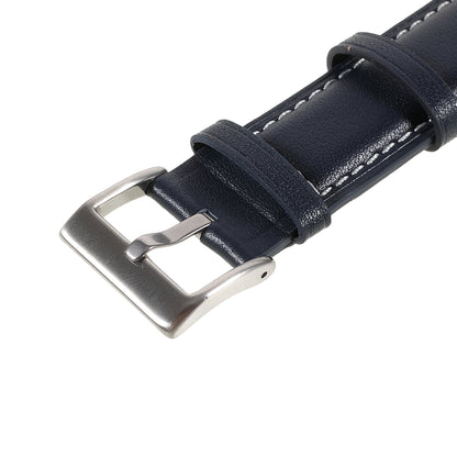 22mm Quick Release Genuine Leather Watch Band Adjustable Stitching Strap for Samsung Gear S3 Classic /Gear S3 Frontier/Galaxy Watch 46mm