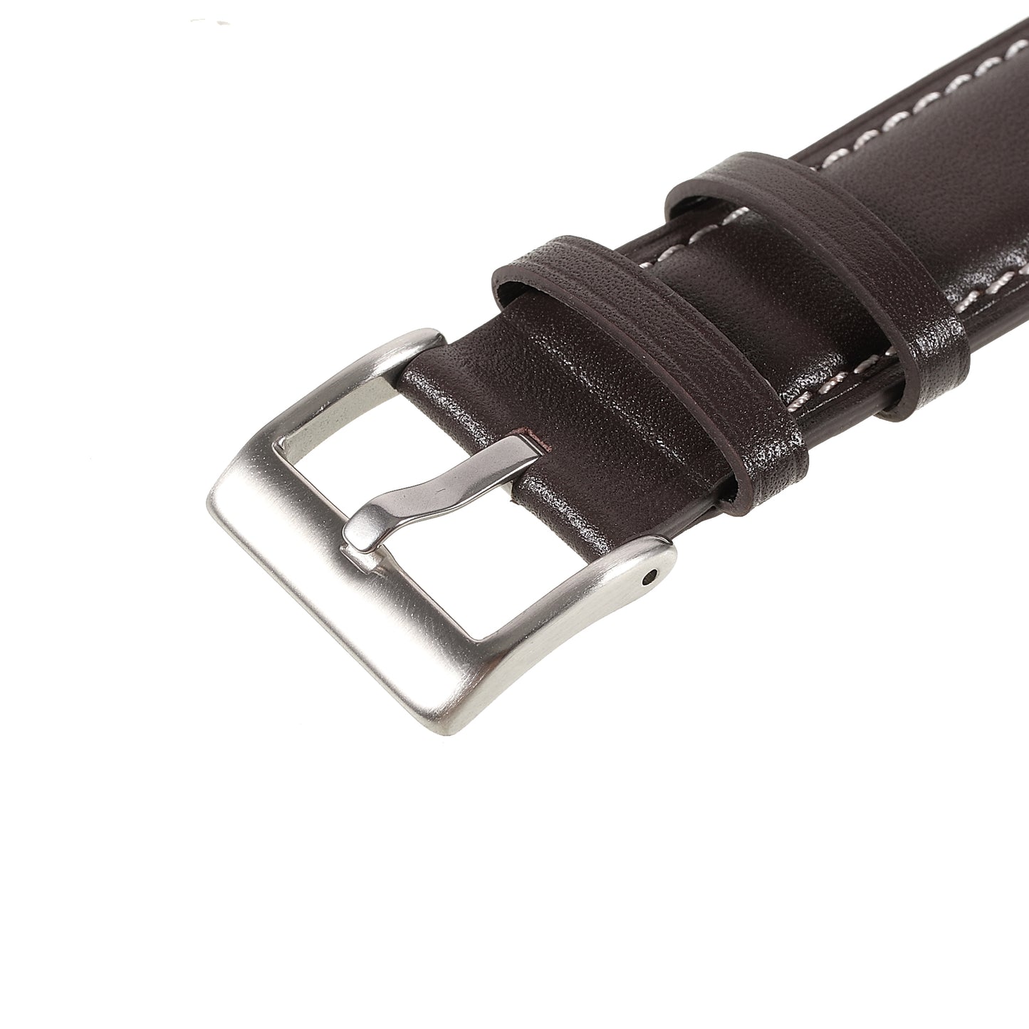 22mm Quick Release Genuine Leather Watch Band Adjustable Stitching Strap for Samsung Gear S3 Classic /Gear S3 Frontier/Galaxy Watch 46mm