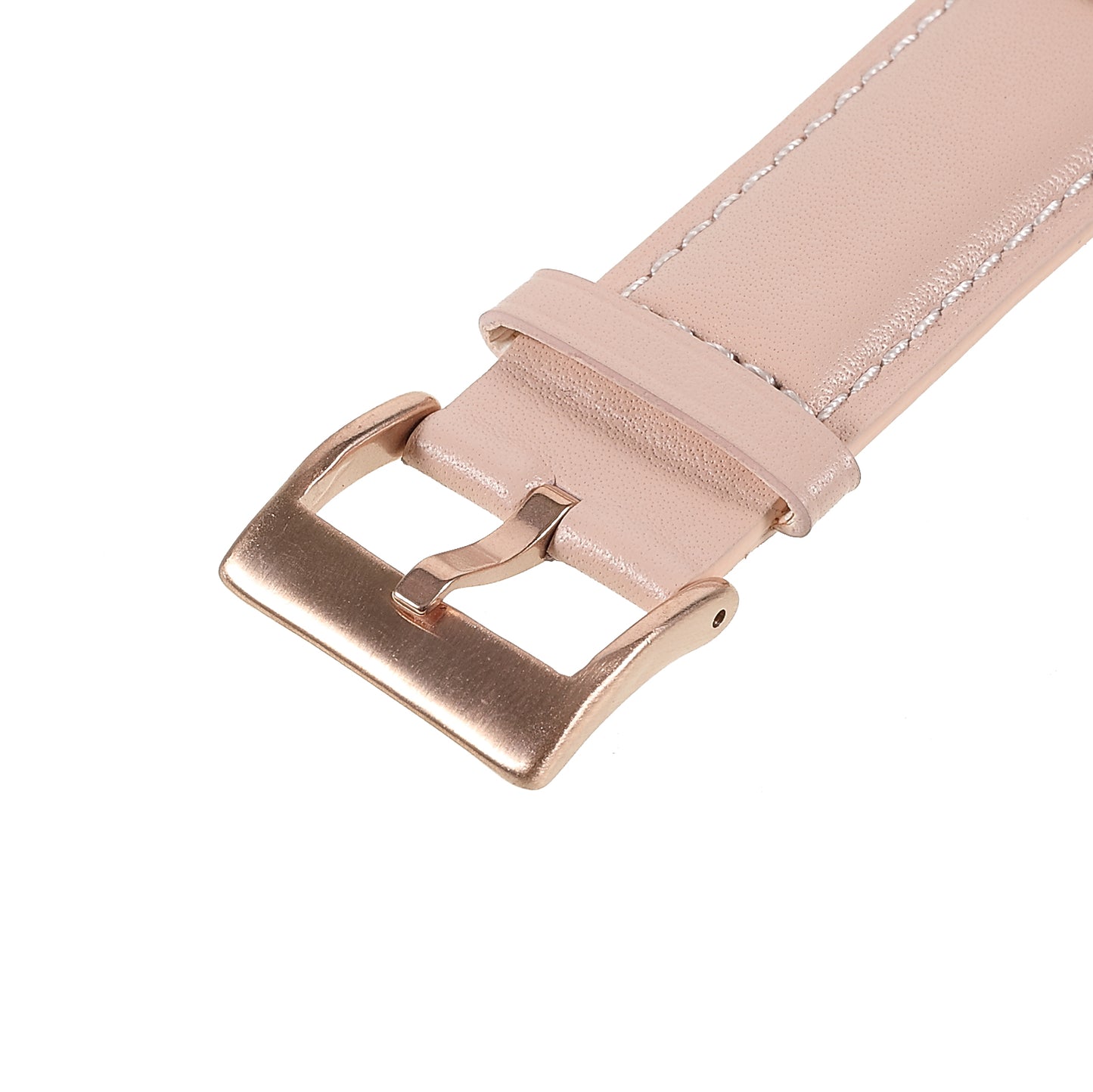 22mm Quick Release Genuine Leather Watch Band Adjustable Stitching Strap for Samsung Gear S3 Classic /Gear S3 Frontier/Galaxy Watch 46mm
